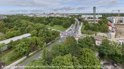 Baustelle Alexisquartier und BayernHeim in Neuperlach