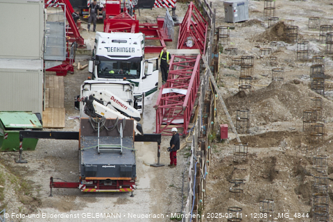 Baustelle Alexisquartier und BayernHeim in Neuperlach