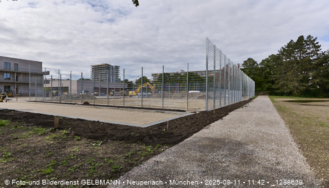 11.09.2025 - Baustelle zur Grundschule am Karl-Marx-Ring in Neuperlach