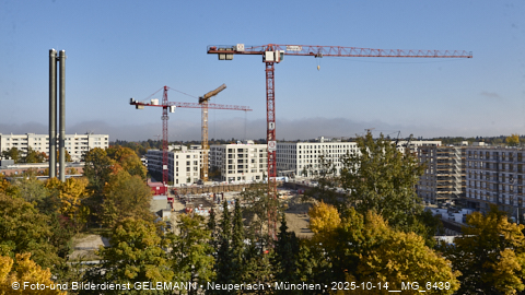 15.10.2025 - Baustelle auf dem Alexisquartier -BayernHeim und DEMOS