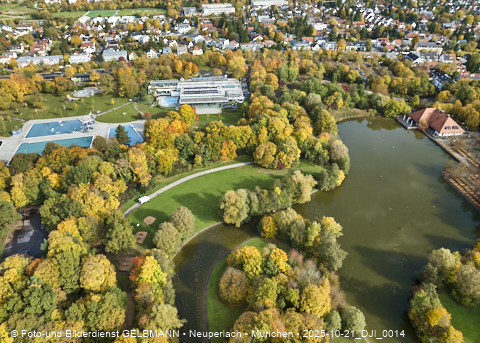 21.10.2025 - Geothermiebohrung am Ostpark und Michaelibad im Herbst 2025