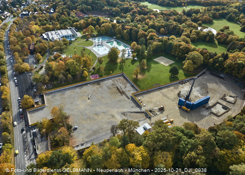21.10.2025 - Geothermiebohrung am Ostpark und Michaelibad im Herbst 2025