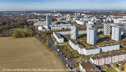 05.11.2025 - Siemenswerke in Obersendling mit Neubau einer Hochhaussiedlung