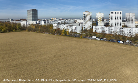05.11.2025 - Siemenswerke in Obersendling mit Neubau einer Hochhaussiedlung