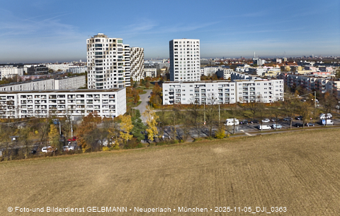05.11.2025 - Siemenswerke in Obersendling mit Neubau einer Hochhaussiedlung