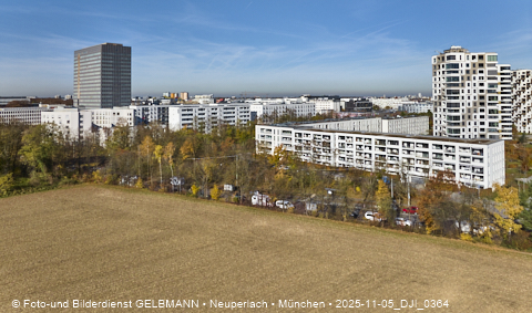 05.11.2025 - Siemenswerke in Obersendling mit Neubau einer Hochhaussiedlung
