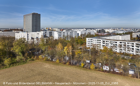 05.11.2025 - Siemenswerke in Obersendling mit Neubau einer Hochhaussiedlung