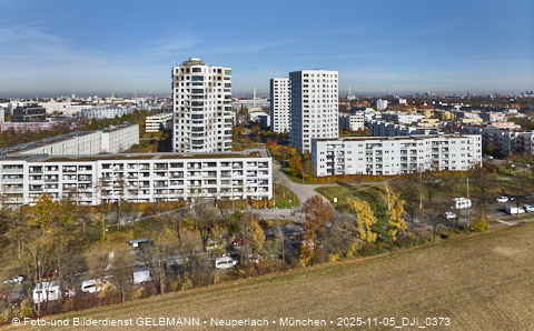 05.11.2025 - Siemenswerke in Obersendling mit Neubau einer Hochhaussiedlung