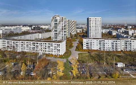 05.11.2025 - Siemenswerke in Obersendling mit Neubau einer Hochhaussiedlung