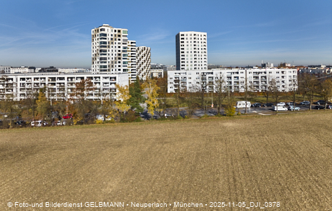 05.11.2025 - Siemenswerke in Obersendling mit Neubau einer Hochhaussiedlung