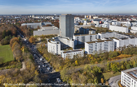 05.11.2025 - Siemenswerke in Obersendling mit Neubau einer Hochhaussiedlung