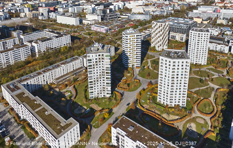 05.11.2025 - Siemenswerke in Obersendling mit Neubau einer Hochhaussiedlung