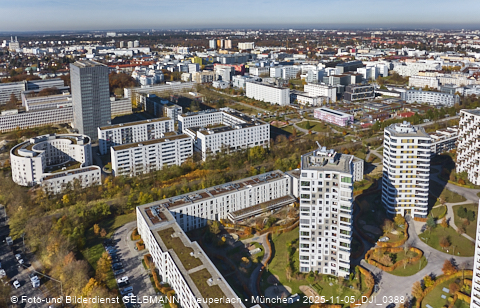 05.11.2025 - Siemenswerke in Obersendling mit Neubau einer Hochhaussiedlung