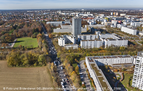 05.11.2025 - Siemenswerke in Obersendling mit Neubau einer Hochhaussiedlung