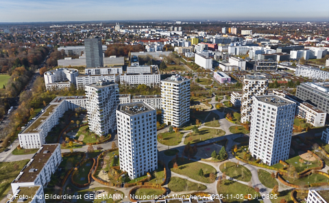 05.11.2025 - Siemenswerke in Obersendling mit Neubau einer Hochhaussiedlung