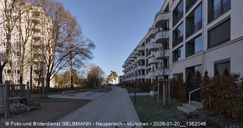 20.01.2026 - Neues Wohnhaus an der Ecke Hugo-lang-bogen, Ecke Niederalmstraße