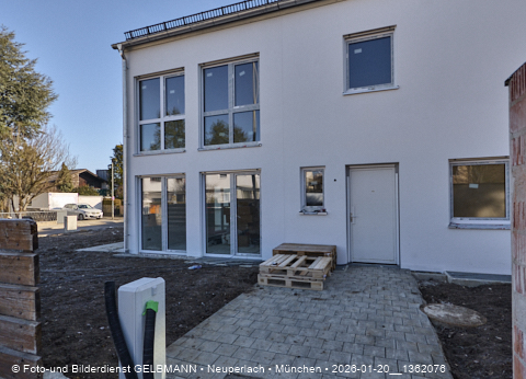 20.01.2026 - Neues Wohnhaus an der Ecke Hugo-lang-bogen, Ecke Niederalmstraße