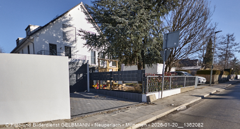 20.01.2026 - Neues Wohnhaus an der Ecke Hugo-lang-bogen, Ecke Niederalmstraße