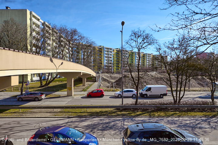 28.02.2026 - verschwundenes BIOTOP auf der Baustelle Quiddezentrum in Neuperlach