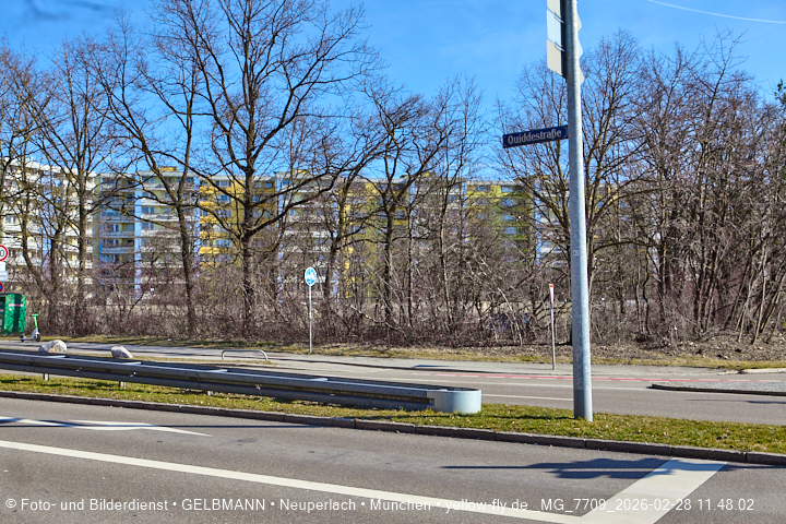 28.02.2026 - verschwundenes BIOTOP auf der Baustelle Quiddezentrum in Neuperlach