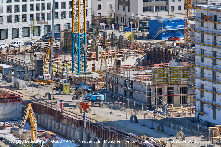 08.04.2026 - Baustelle DEMOS und BayerHeim in Neuperlach