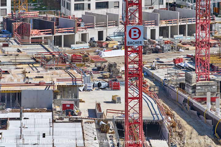 08.04.2026 - Baustelle DEMOS und BayerHeim in Neuperlach