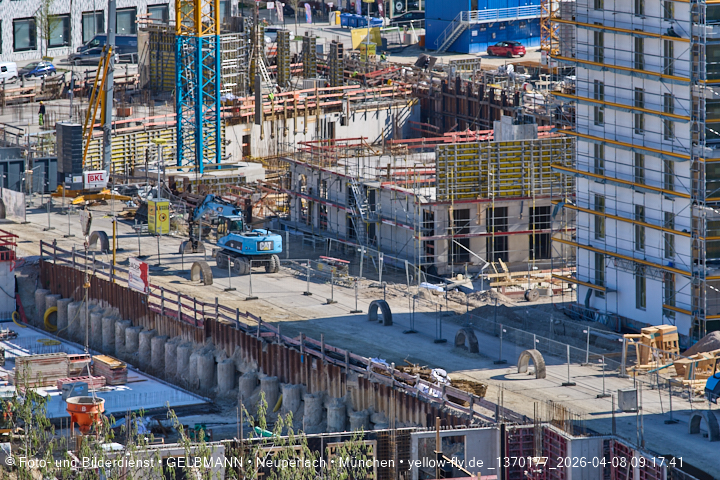 08.04.2026 - Baustelle DEMOS und BayerHeim in Neuperlach
