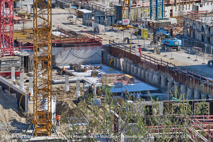 08.04.2026 - Baustelle DEMOS und BayerHeim in Neuperlach