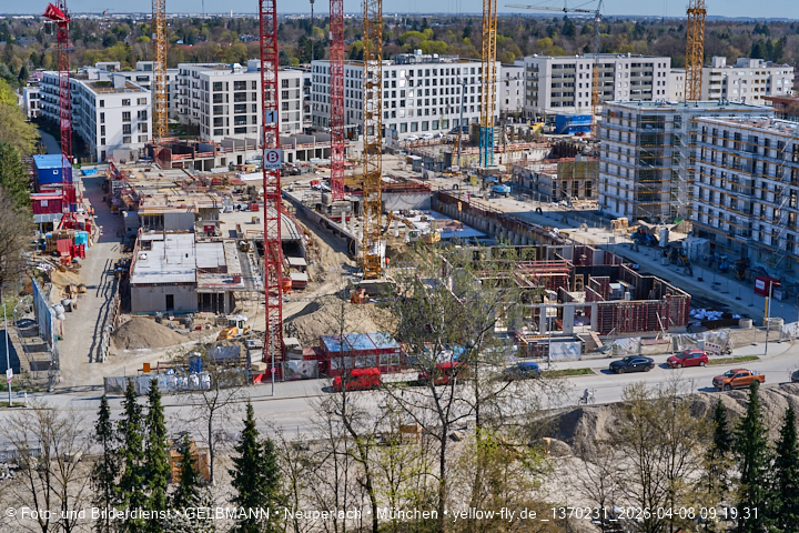 08.04.2026 - Baustelle DEMOS und BayerHeim in Neuperlach