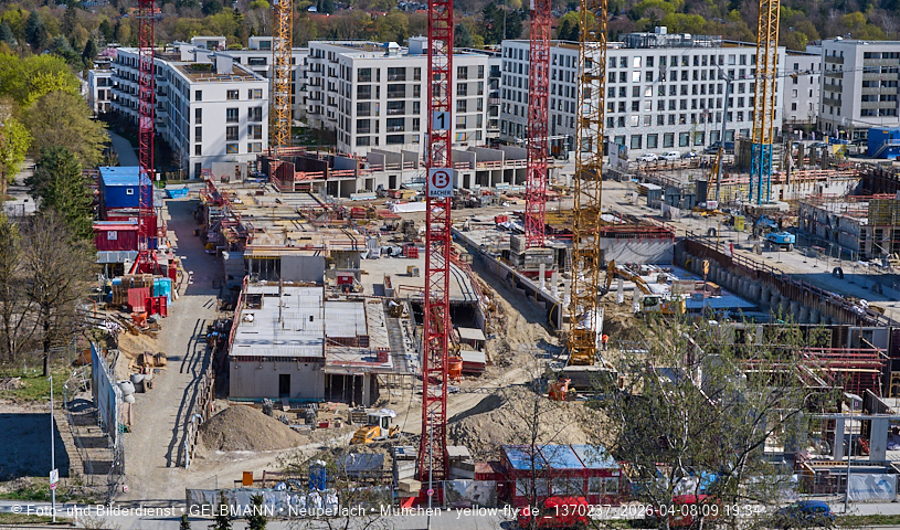 08.04.2026 - Baustelle DEMOS und BayerHeim in Neuperlach
