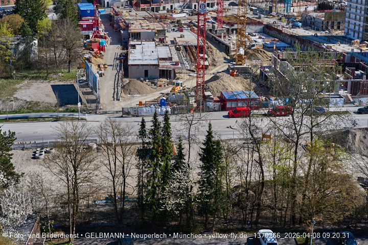 08.04.2026 - Baustelle DEMOS und BayerHeim in Neuperlach