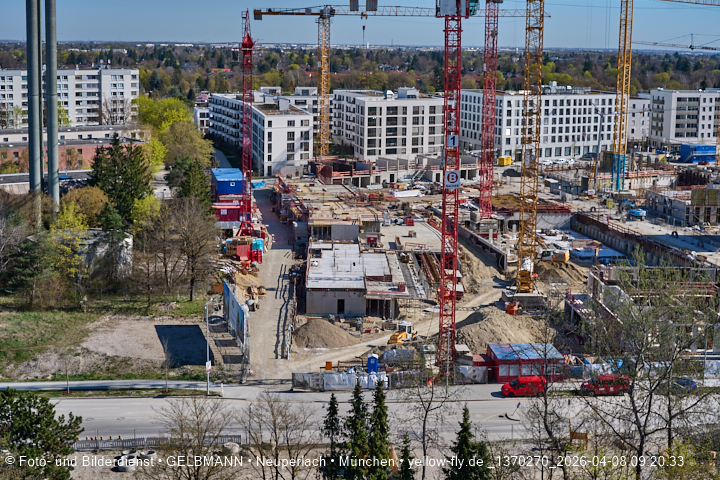08.04.2026 - Baustelle DEMOS und BayerHeim in Neuperlach