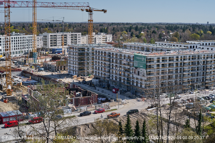 08.04.2026 - Baustelle DEMOS und BayerHeim in Neuperlach