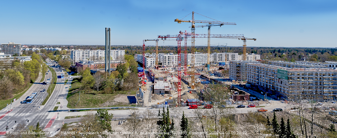 08.04.2026 - Baustelle DEMOS und BayerHeim in Neuperlach