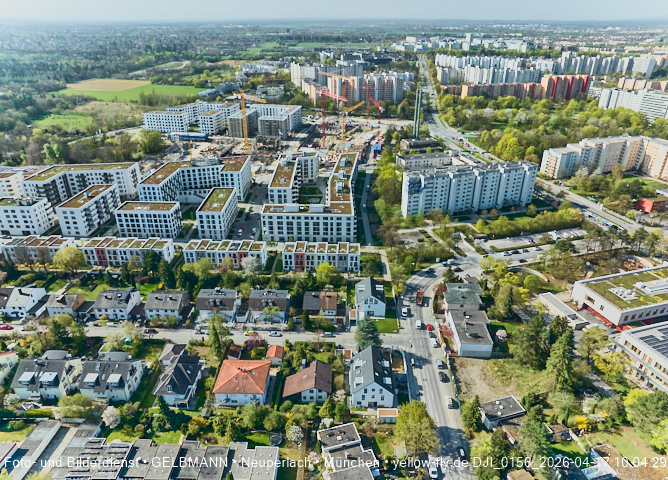 17.04.2026 - Baustelle BayernHeim und Alexisquartier in Neuperlach