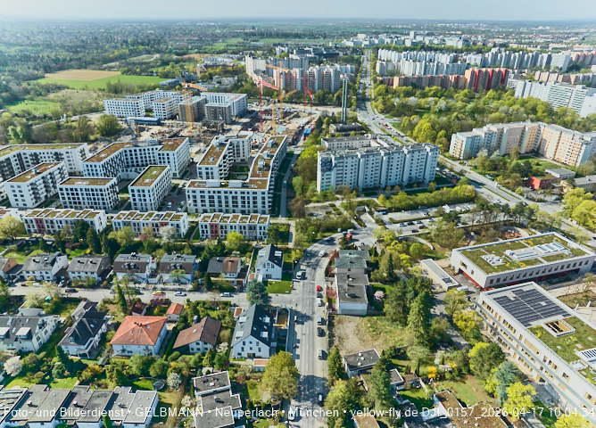 17.04.2026 - Baustelle BayernHeim und Alexisquartier in Neuperlach