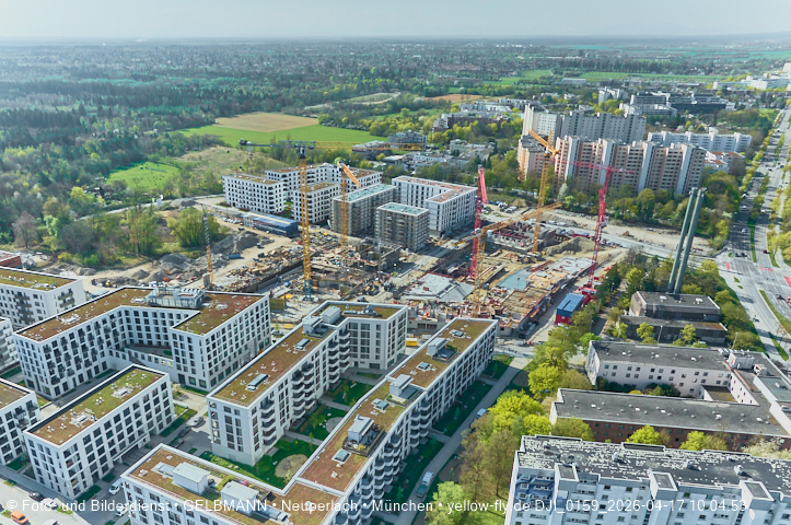 17.04.2026 - Baustelle BayernHeim und Alexisquartier in Neuperlach
