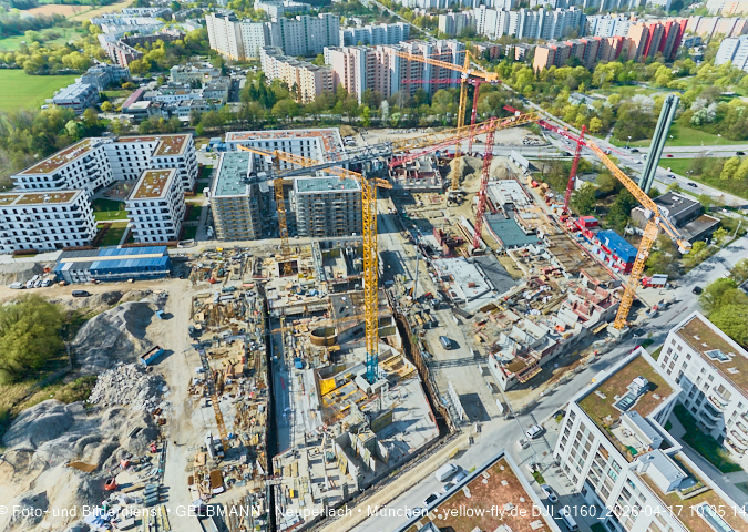 17.04.2026 - Baustelle BayernHeim und Alexisquartier in Neuperlach