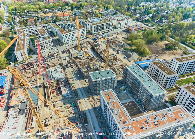 17.04.2026 - Baustelle BayernHeim und Alexisquartier in Neuperlach