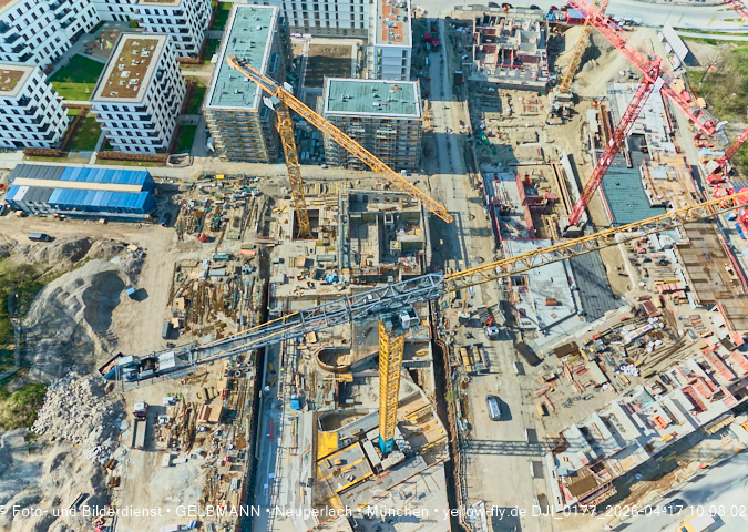 17.04.2026 - Baustelle BayernHeim und Alexisquartier in Neuperlach