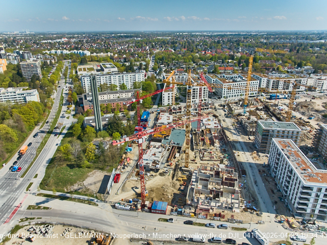 22.04.2026 - Baustelle BayernHeim und DEMOS-Baustelle