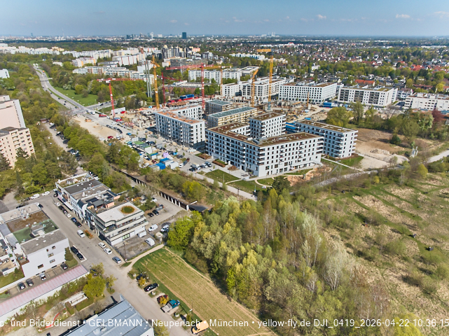 22.04.2026 - Baustelle BayernHeim und DEMOS-Baustelle
