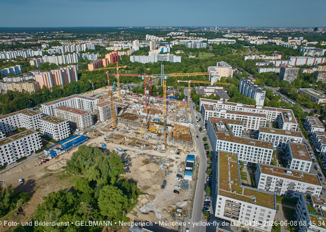08.06.2026 - Baustelle Alexisquartier mit DEMOS, PandionVerde, BayernHeim