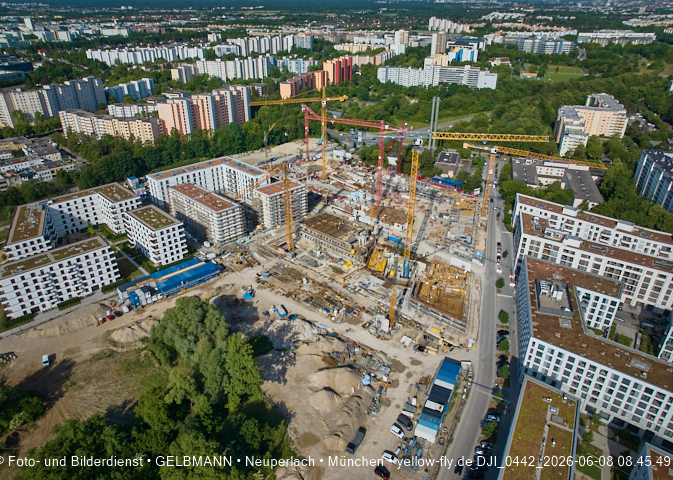 08.06.2026 - Baustelle Alexisquartier mit DEMOS, PandionVerde, BayernHeim