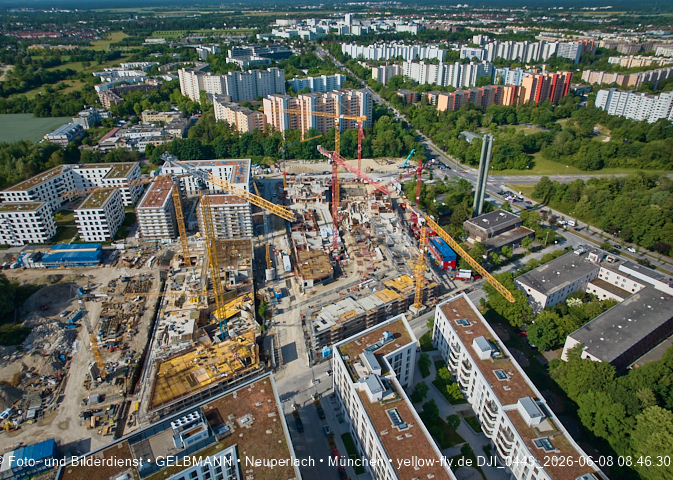 08.06.2026 - Baustelle Alexisquartier mit DEMOS, PandionVerde, BayernHeim