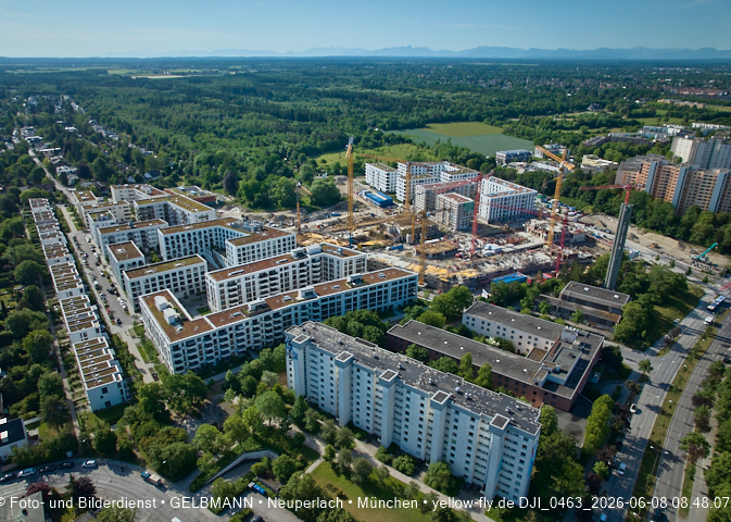 08.06.2026 - Baustelle Alexisquartier mit DEMOS, PandionVerde, BayernHeim