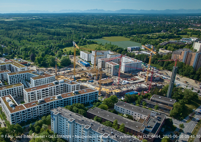 08.06.2026 - Baustelle Alexisquartier mit DEMOS, PandionVerde, BayernHeim