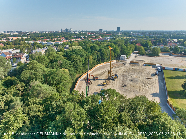 23.06.2026 - Geothermiebaustelle und Ostpark in Berg am Laim