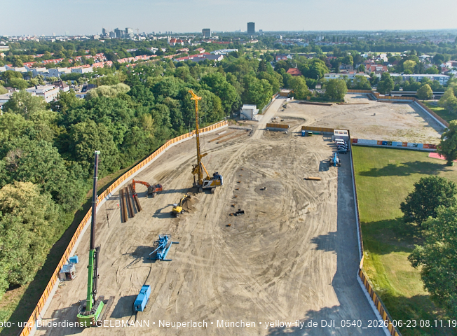 23.06.2026 - Geothermiebaustelle und Ostpark in Berg am Laim