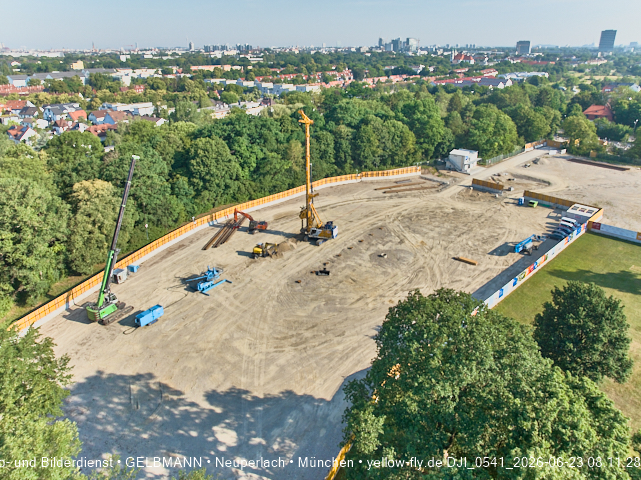 23.06.2026 - Geothermiebaustelle und Ostpark in Berg am Laim